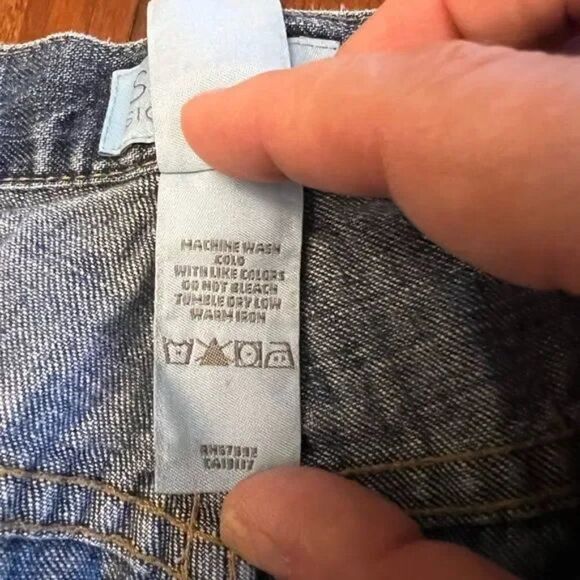 Vintage So Blue Sigrid Olsen Cropped Jeans Leather Beaded Ankle Detail 14 - Picture 11 of 13